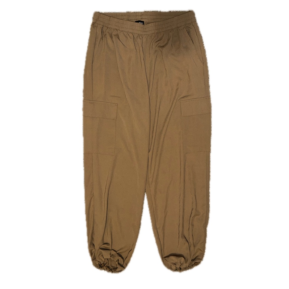 Khaki Cargo Joggers sz L